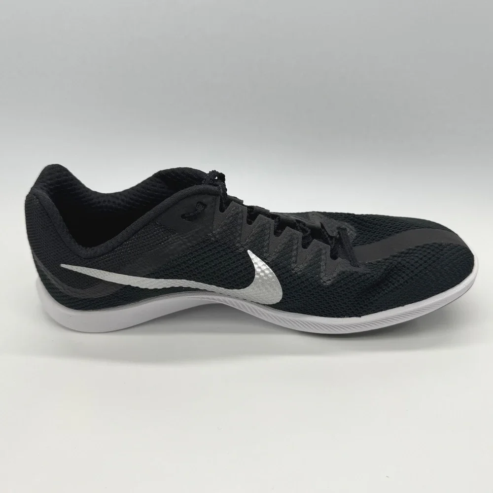 Nike Zoom Rival Track & Field Distance Black White Spikes DC8725-001‎ Men's Sz 9